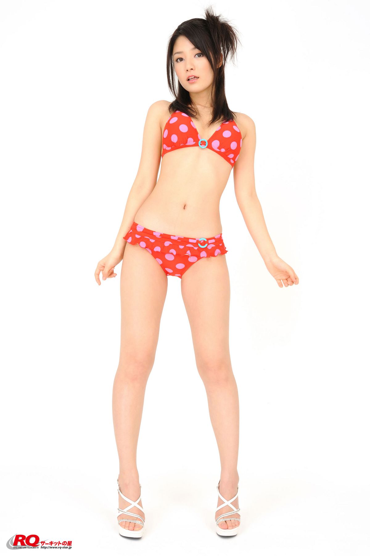[RQ-STAR] NO.00105 Hitomi Furusaki 古崎瞳 Swim Suits – Red [110P]