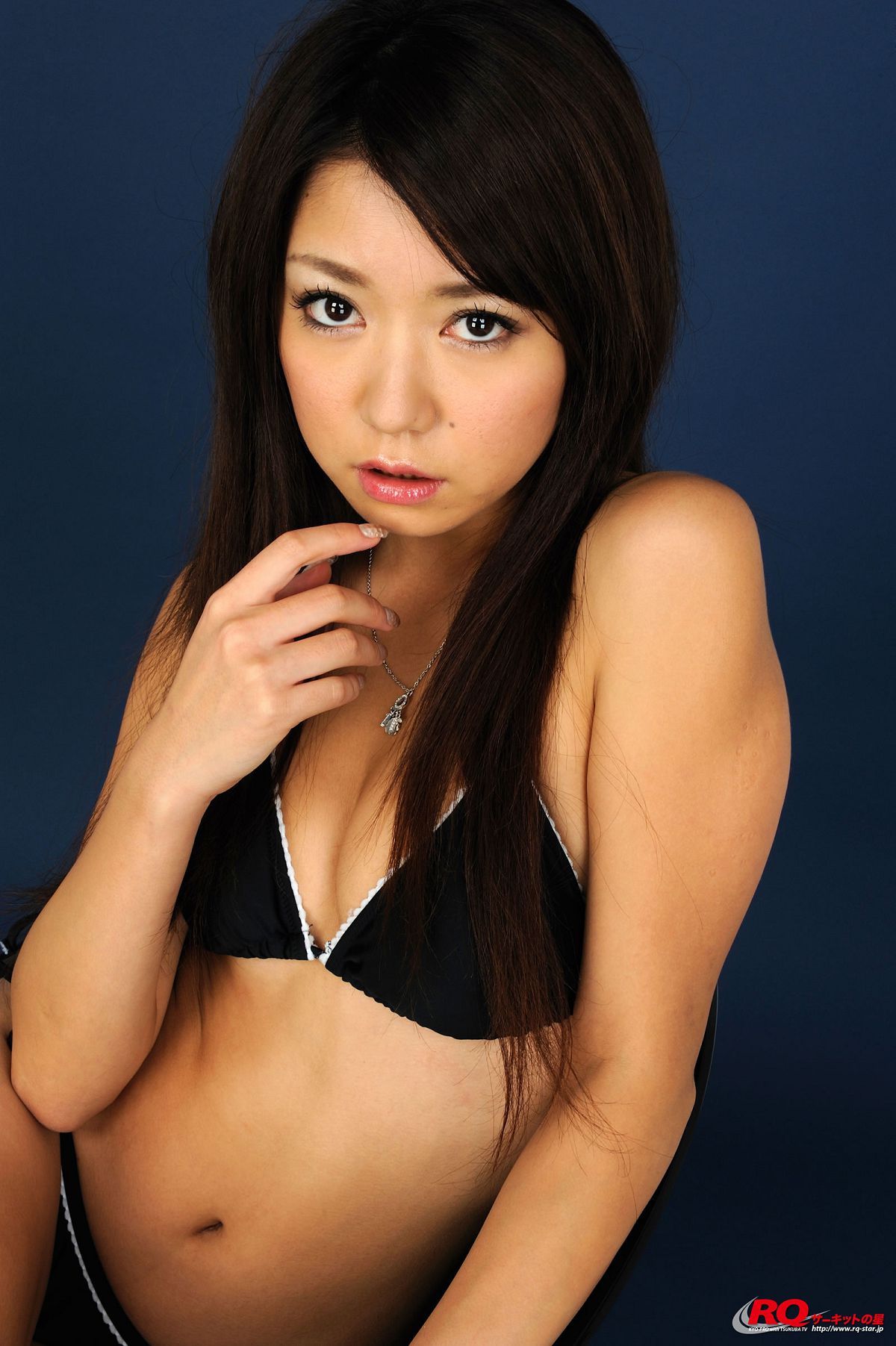 [RQ-STAR] NO.00111 Keiko Inagaki 稲垣慶子 Swim Suits – Black [100P]
