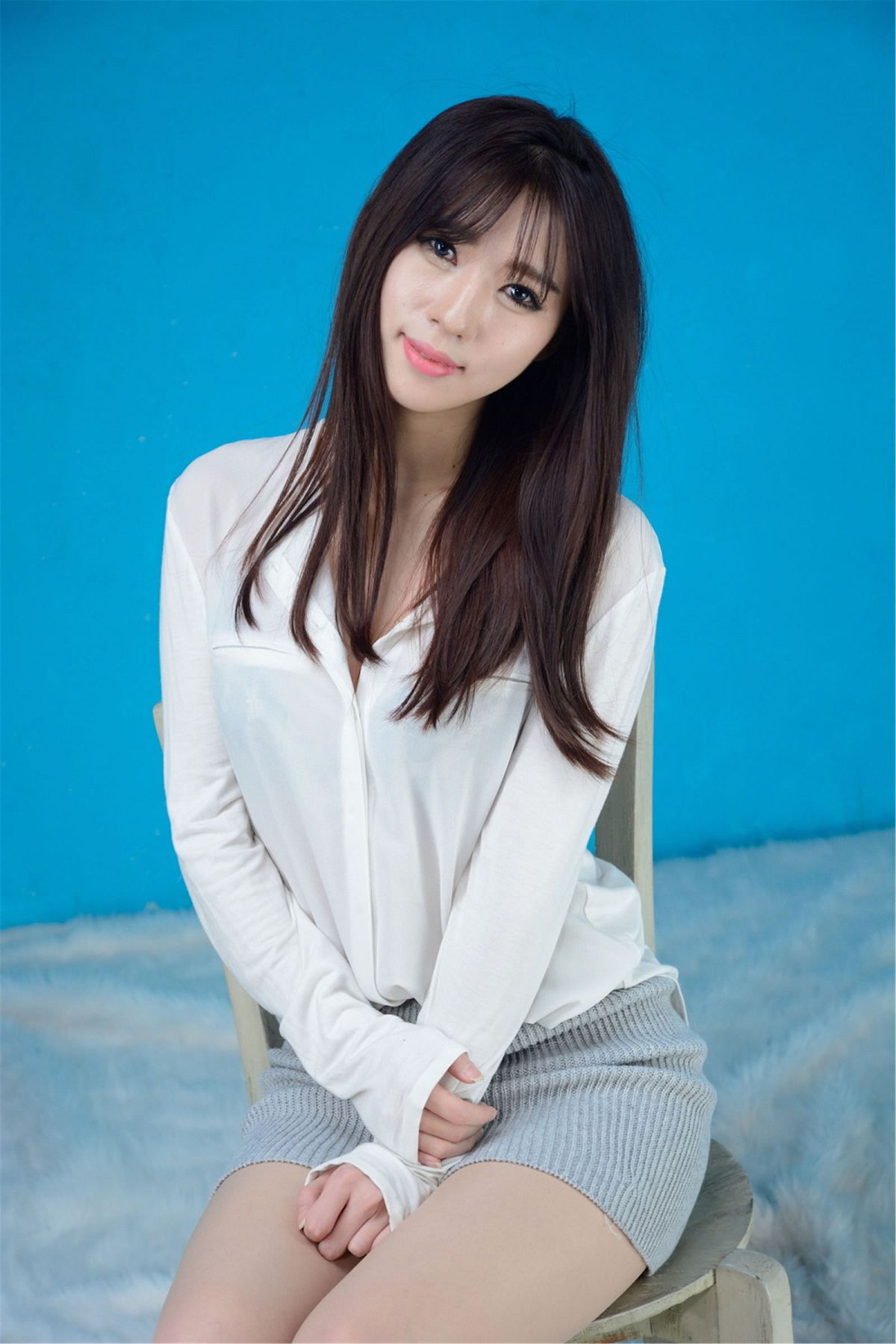 韩国美女宋珠娥-写真纯白玉兔 [53P]