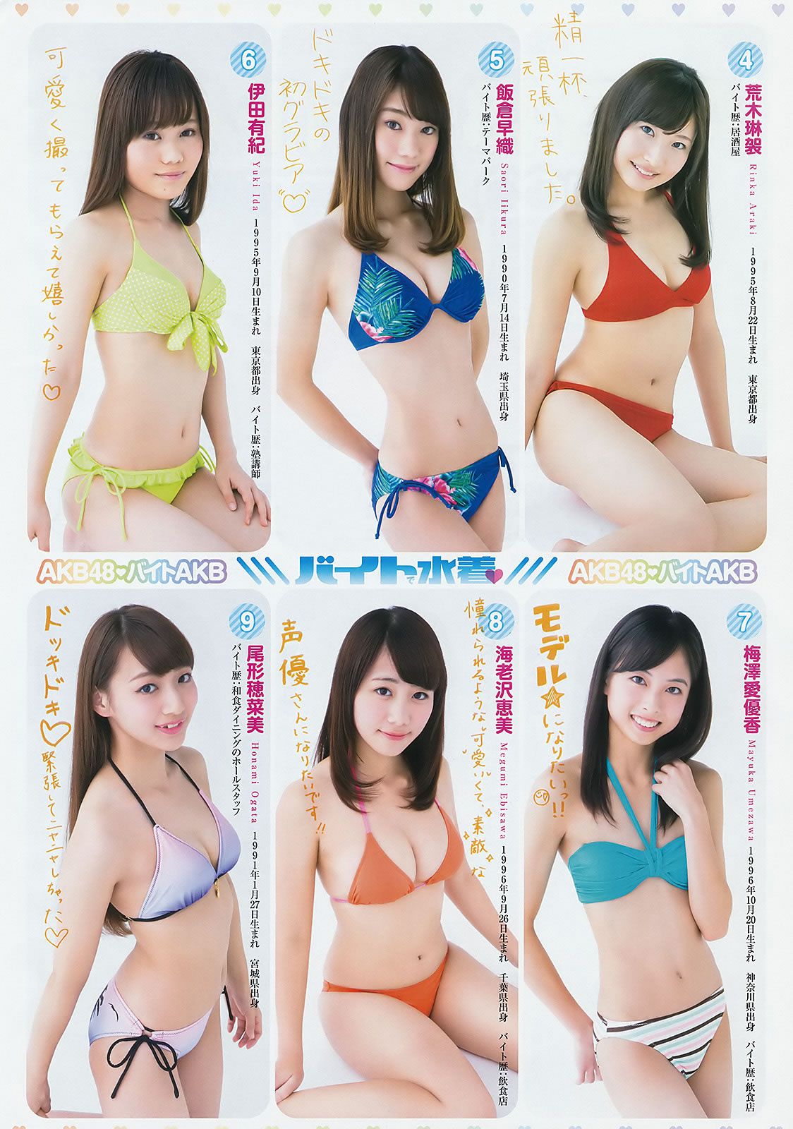[Weekly Young Jump] 2015 No.03-05 小瀬田麻由 飯豊まりえ 篠田麻里子 [41P]