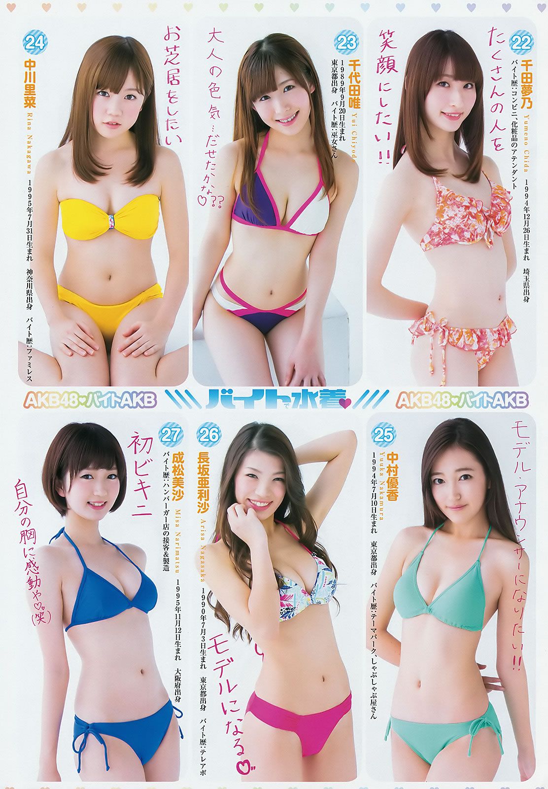 [Weekly Young Jump] 2015 No.03-05 小瀬田麻由 飯豊まりえ 篠田麻里子 [41P]