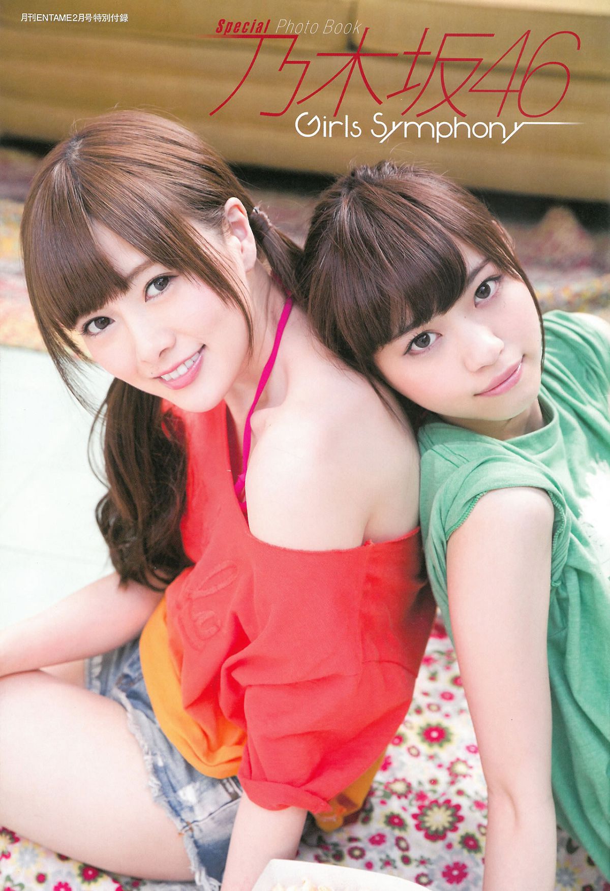 [ENTAME] 2015.02 Special PhotoBook 乃木坂46 島崎遥香 小嶋真子 大和田南那 川本紗矢 [47P]