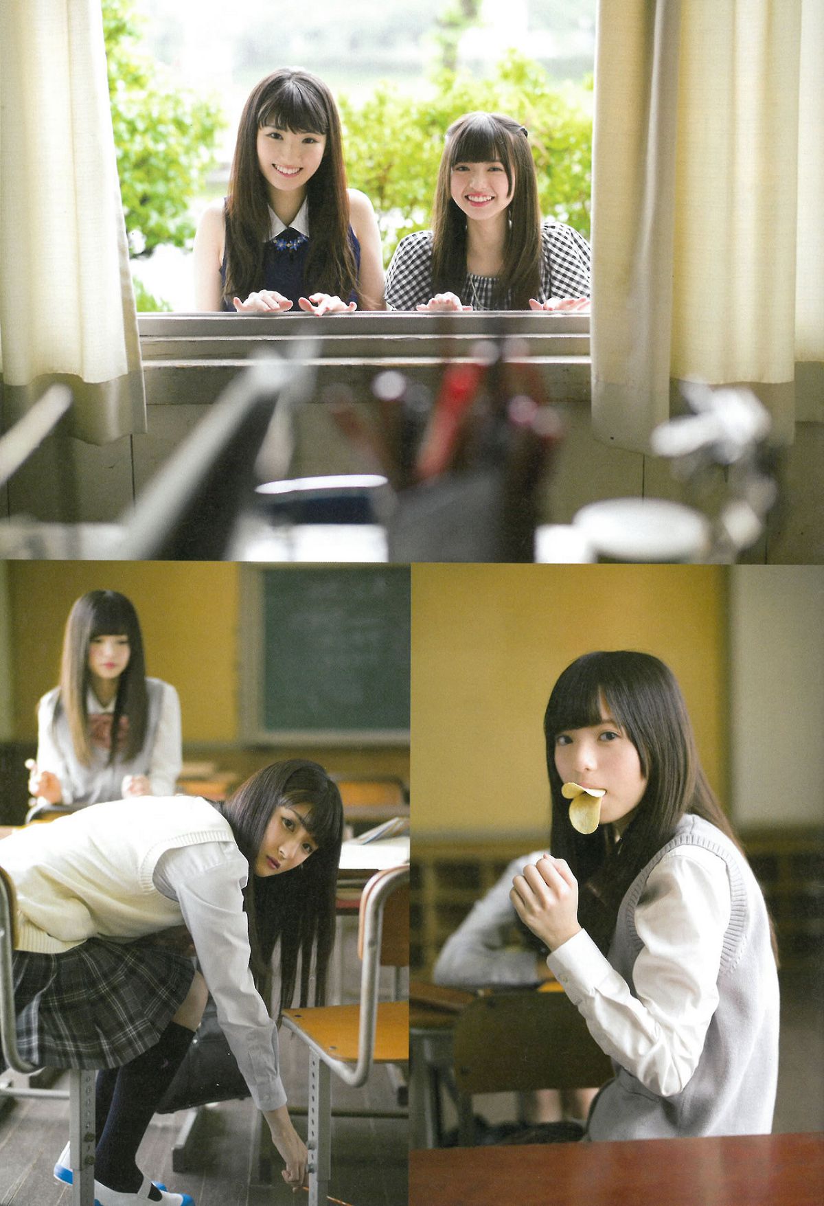 [ENTAME] 2015.02 Special PhotoBook 乃木坂46 島崎遥香 小嶋真子 大和田南那 川本紗矢 [47P]
