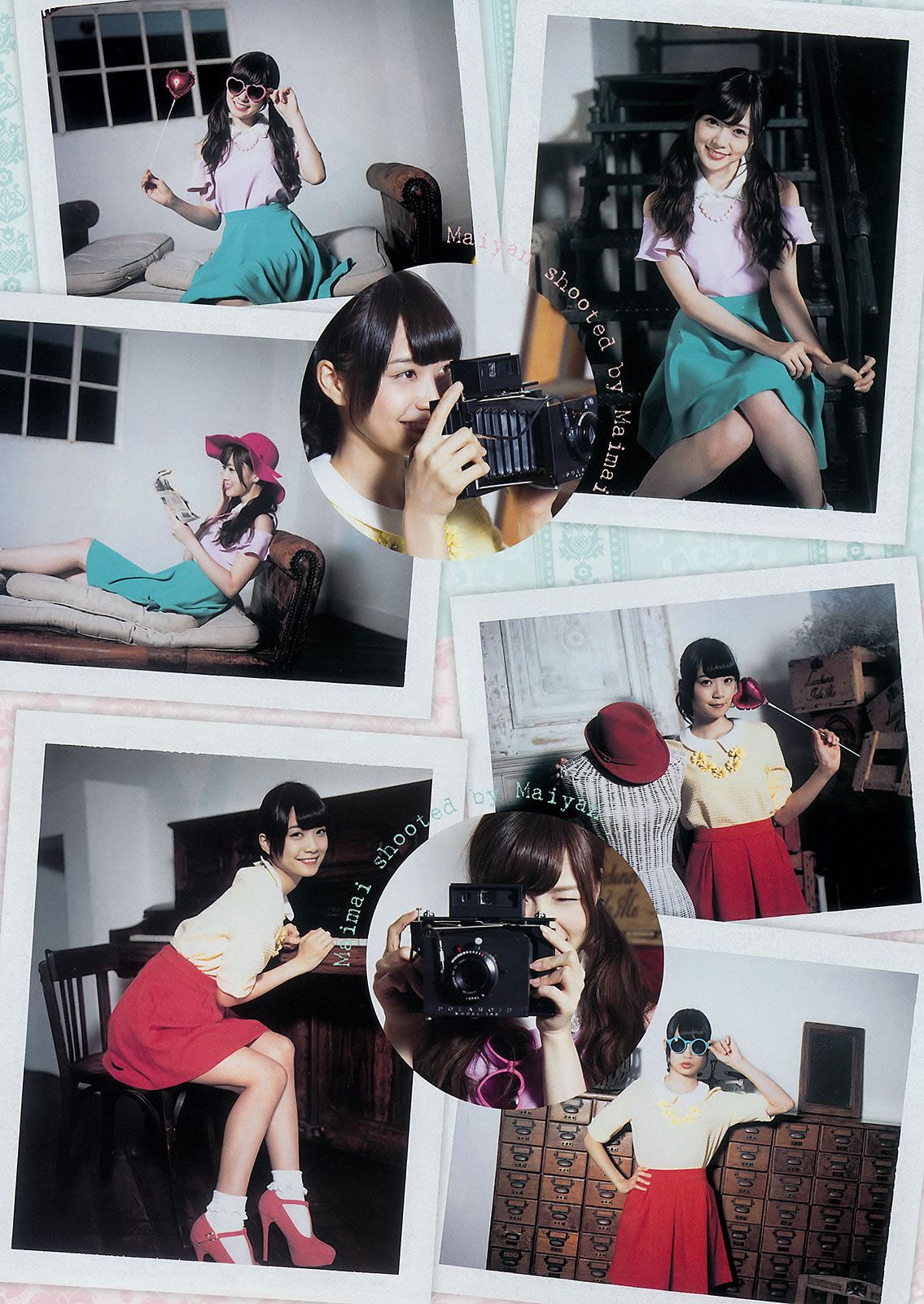 [Young Magazine] 2015 No.11 12 佐野ひなこ 君島光輝 白石麻衣 深川麻衣 高橋胡桃 [22P]