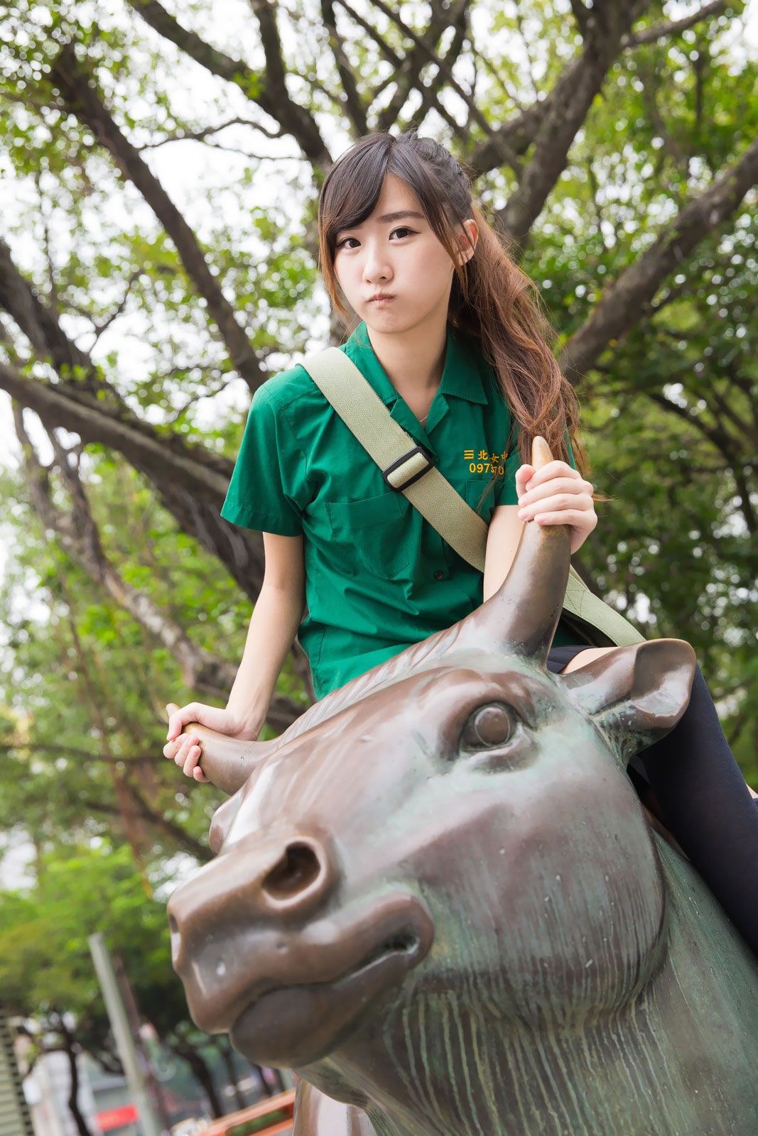可爱清纯美女李思娴-北一女中制服外拍 [76P]