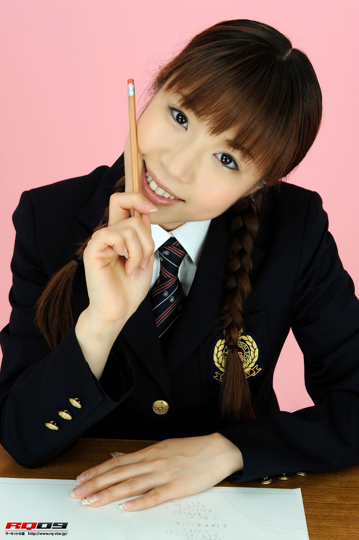 [RQ-STAR] 2009.08.19 NO.00163 Yuko Momokawa 桃川祐子 Student Style [219P]