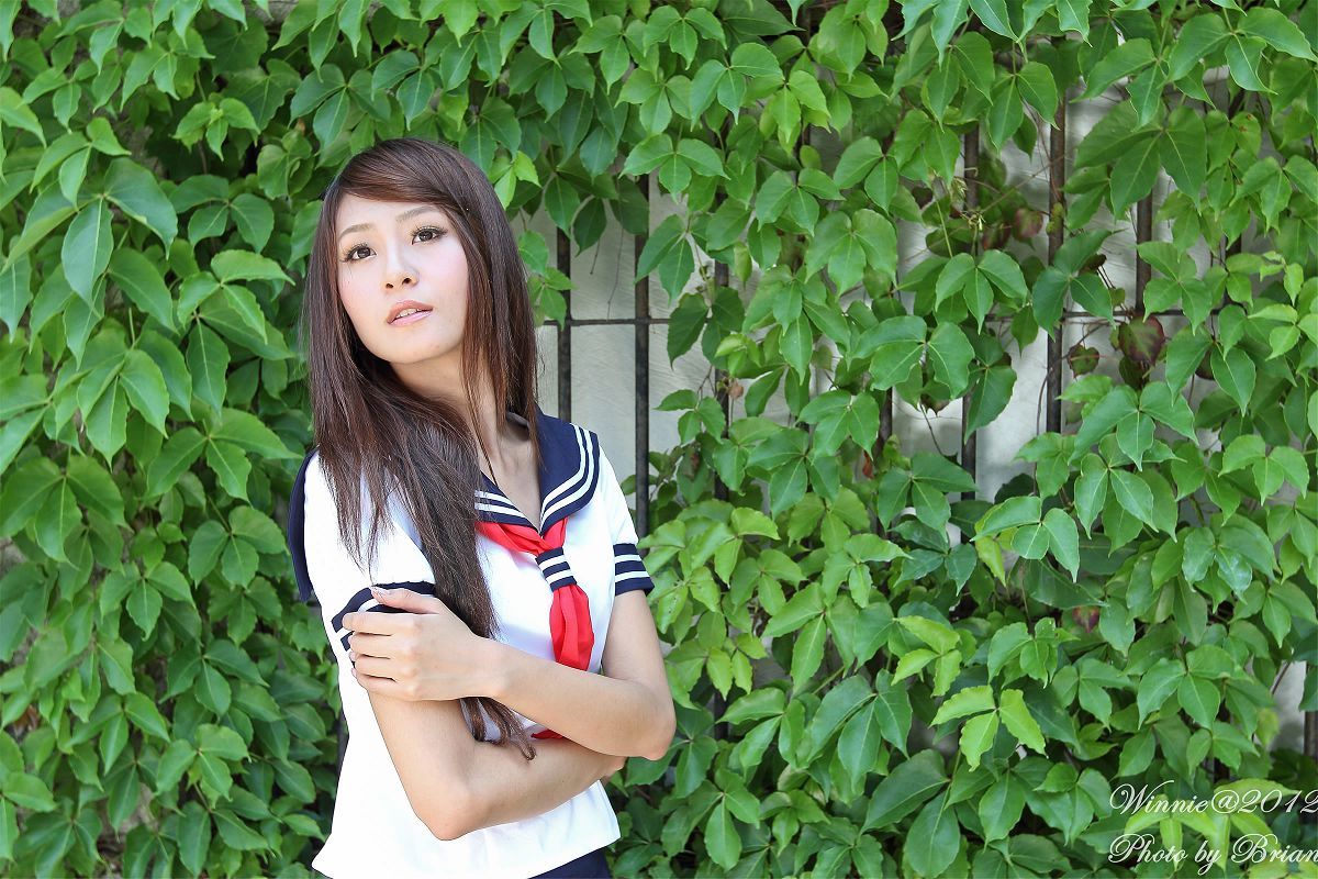 Beautyleg女神-小雪 Winnie华山特区学生制服外拍写真 [31P]