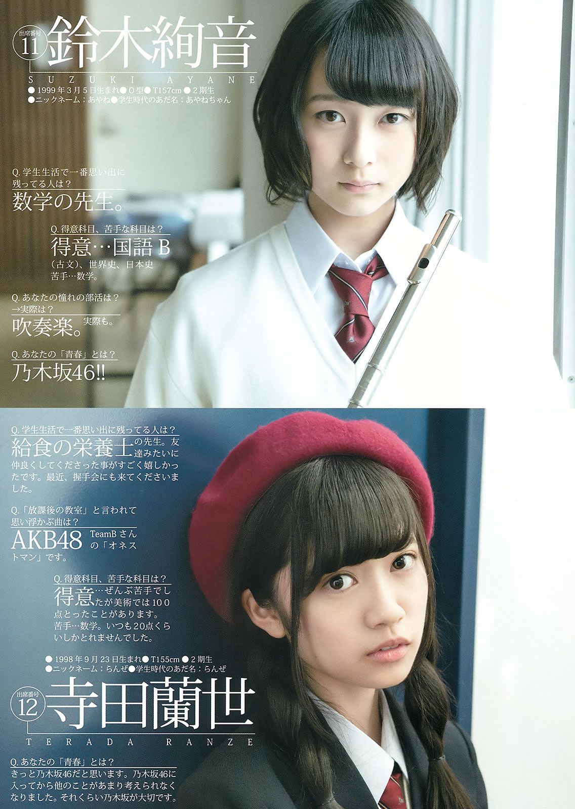 [Weekly Young Jump] 2015 No.18 19 宮脇咲良 乃木坂46アンダーメンバー [43P]