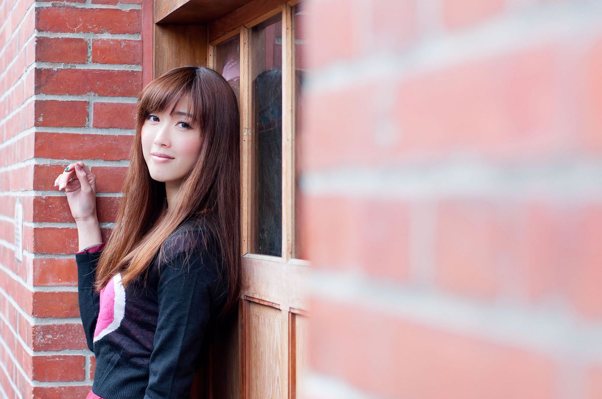 台湾清纯美女 Kila晶晶 高清街拍写真 [39P]