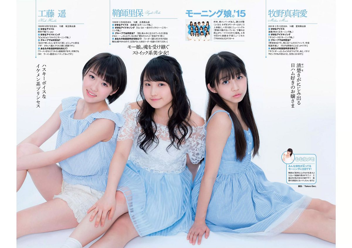 [Weekly Playboy] 2015 No.17 市川紗椰 小島瑠璃子 星名美津紀 森カノン 川栄李奈 小島みなみ 笛木優子 二宮沙樹 [33P]