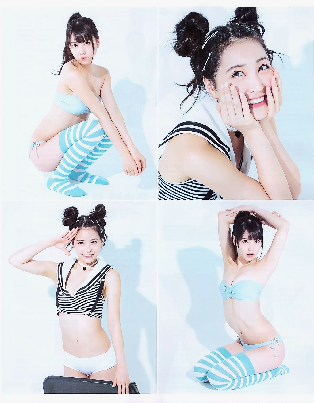 [BUBKA] 2015.05 山田菜々 白間美瑠 SKE48 [32P]