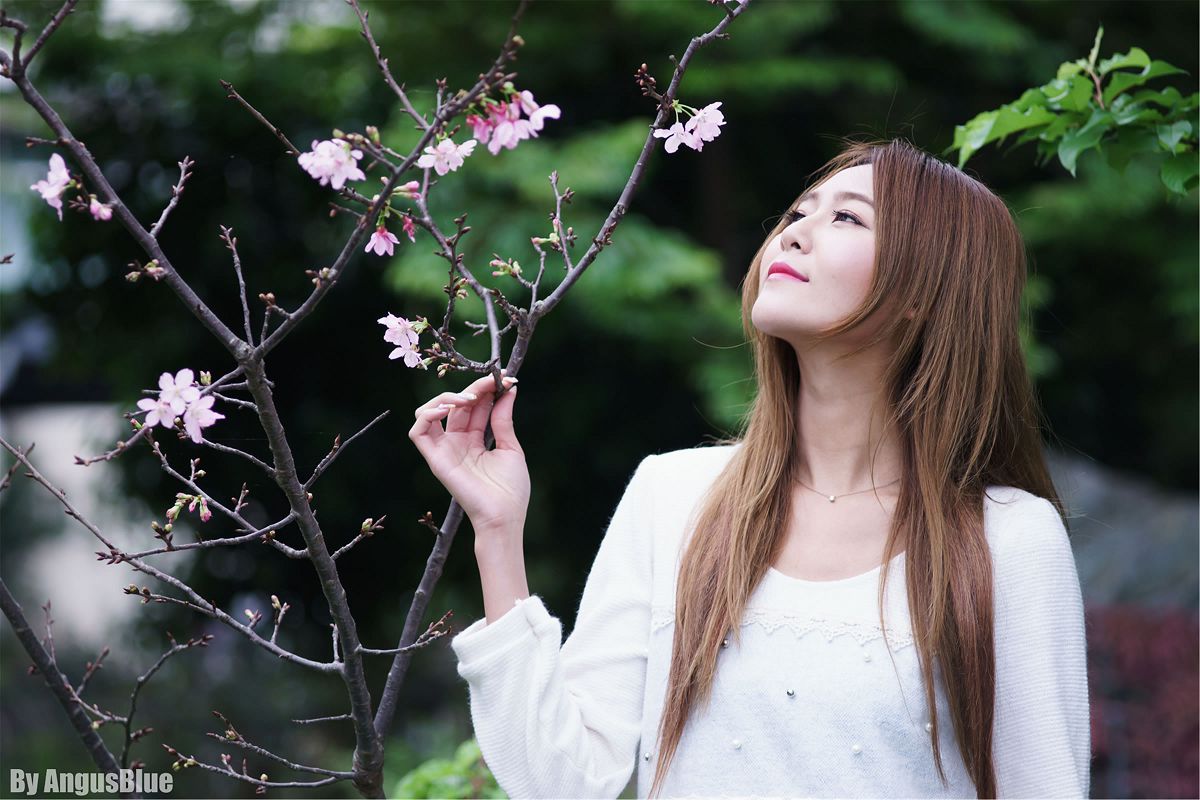 Beautyleg女神-小雪 Winnie 台湾大学春季踏青外拍写真 [22P]