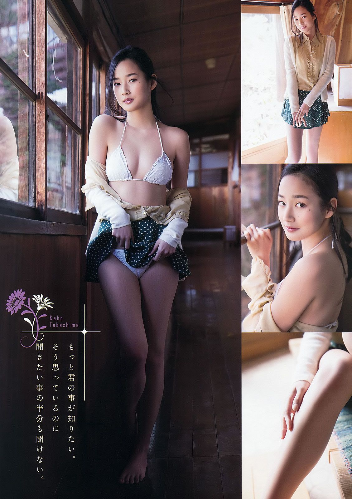 [Young Animal] 2015 No.08 09 篠崎愛 高嶋香帆 大場美奈 久松かおり [29P]