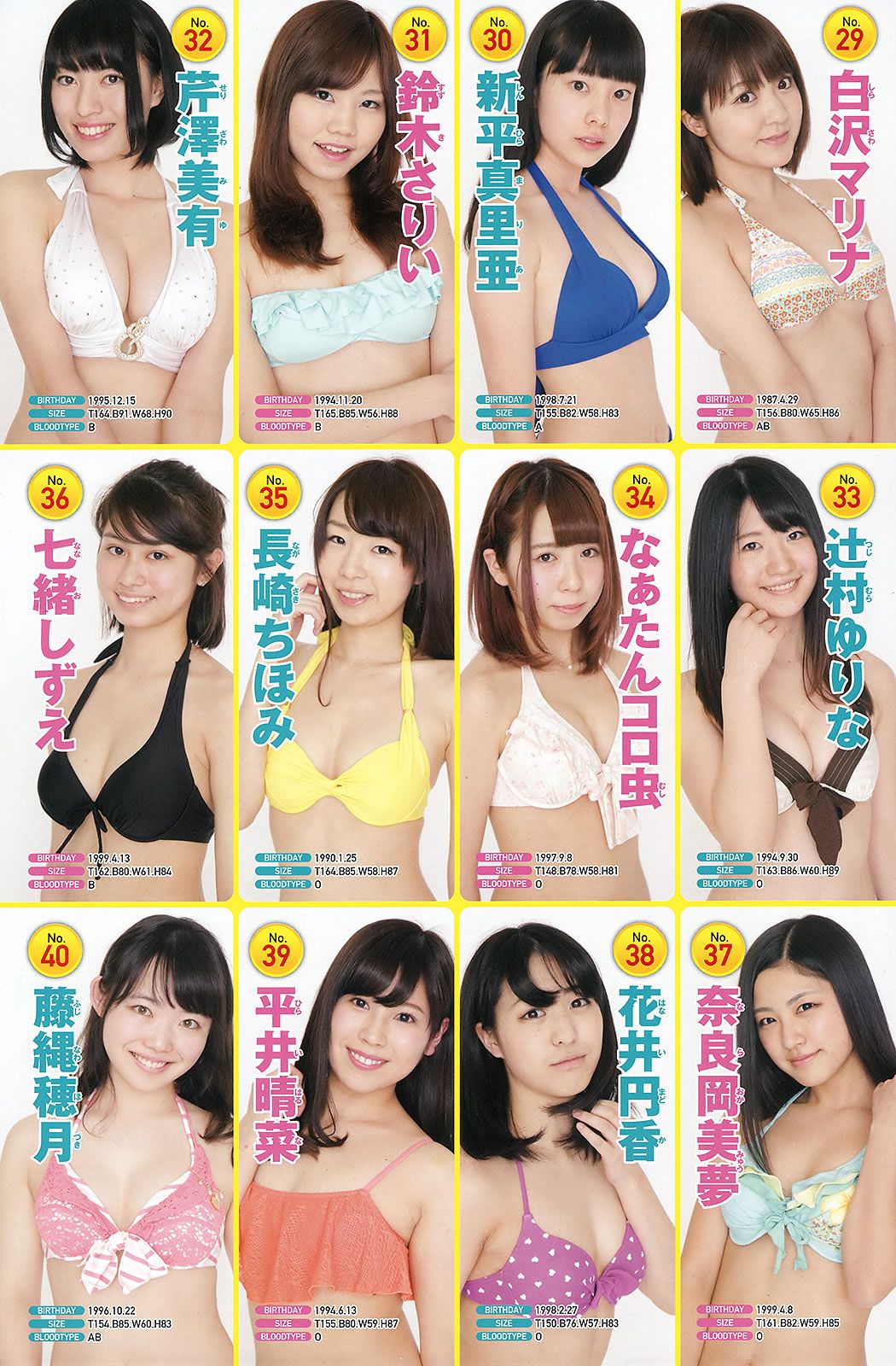 [Young Champion] 2015 No.08 09 山田菜々 白間美瑠 矢倉楓子 里々佳 倉持明日香 [27P]