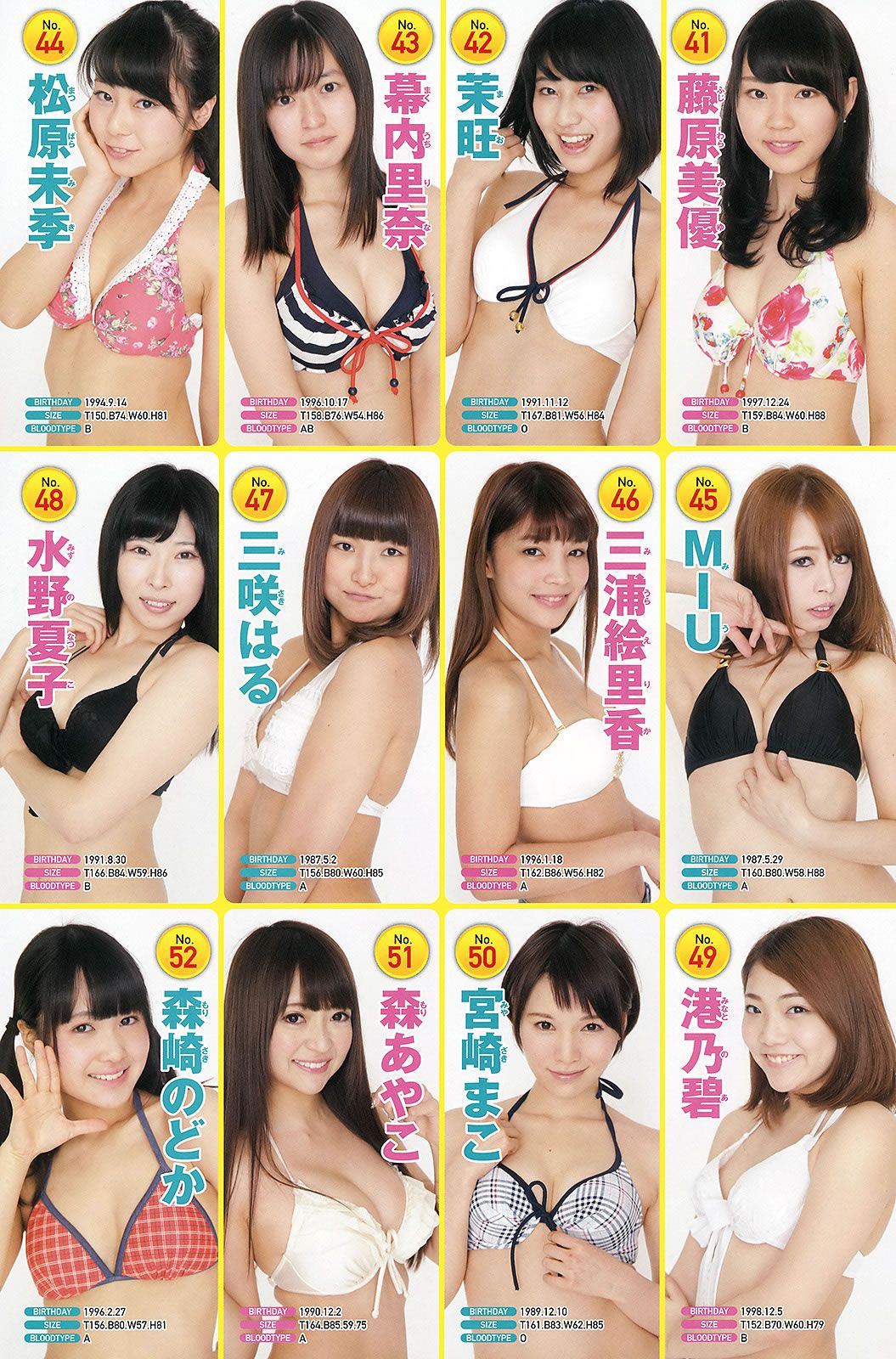 [Young Champion] 2015 No.08 09 山田菜々 白間美瑠 矢倉楓子 里々佳 倉持明日香 [27P]