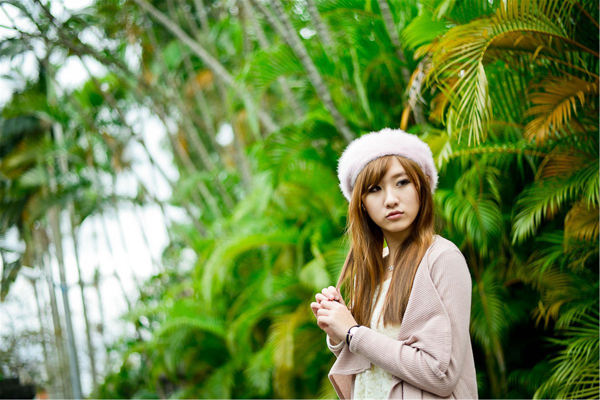 台湾清纯美女 思嫺-台北士林官邸外拍写真 [62P]