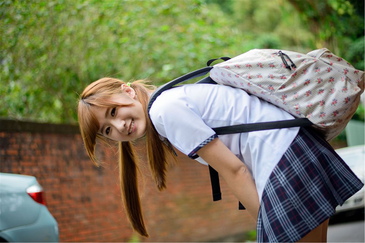 台湾清纯美女 思嫺-台北士林官邸外拍写真 [62P]