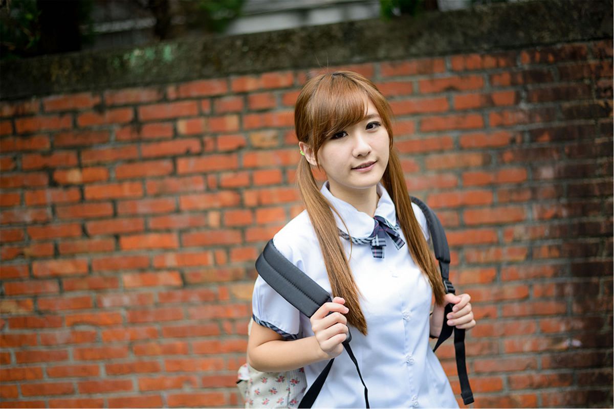 台湾清纯美女 思嫺-台北士林官邸外拍写真 [62P]