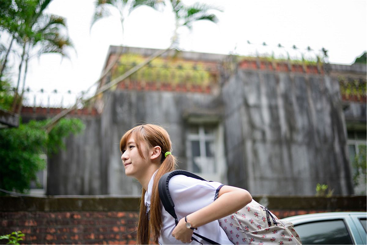 台湾清纯美女 思嫺-台北士林官邸外拍写真 [62P]