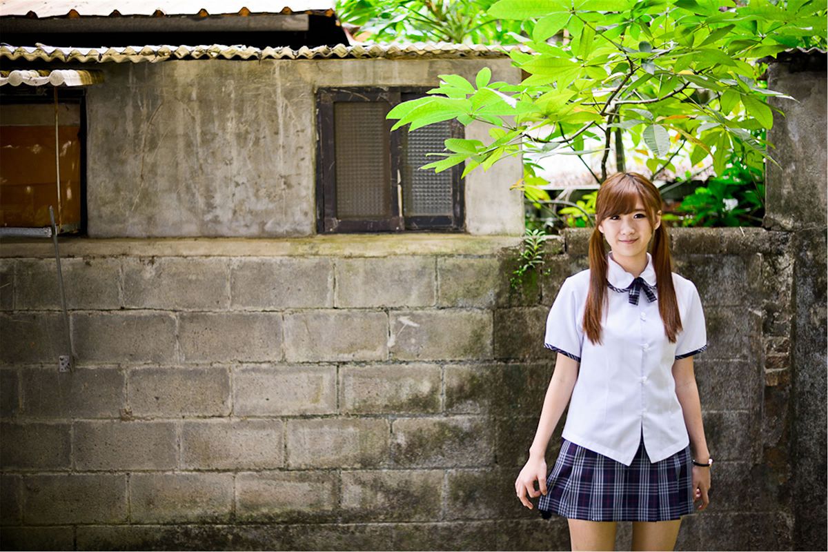 台湾清纯美女 思嫺-台北士林官邸外拍写真 [62P]