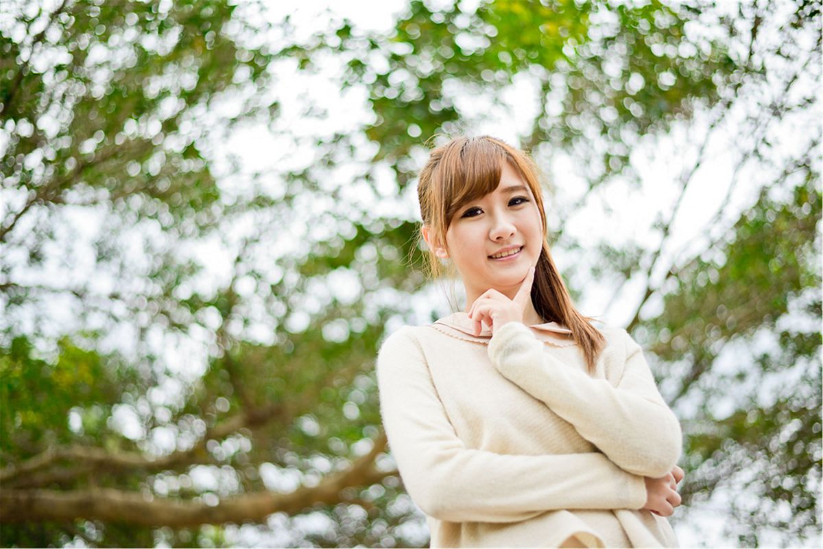 台湾清纯美女 思嫺-台北士林官邸外拍写真 [62P]