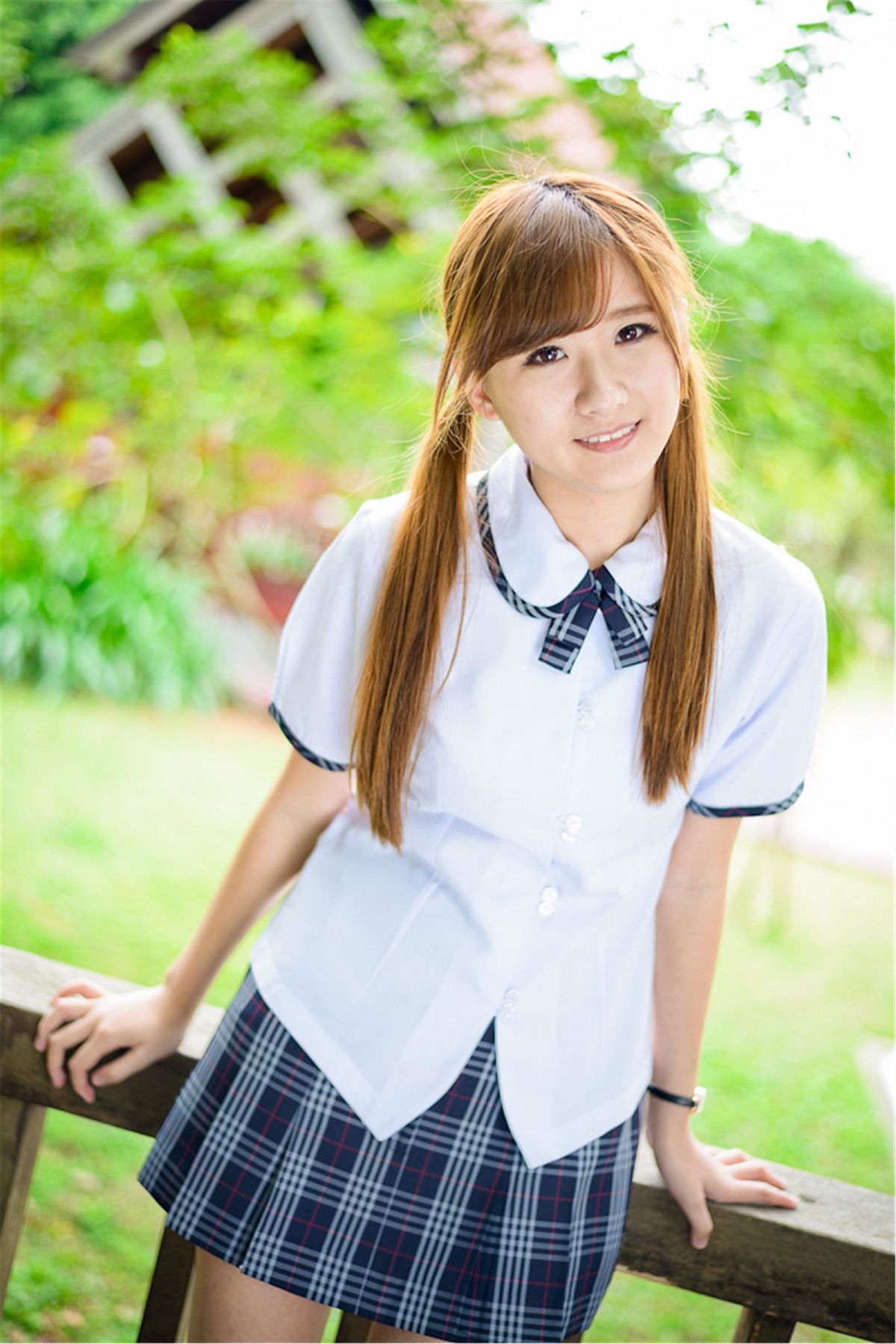台湾清纯美女 思嫺-台北士林官邸外拍写真 [62P]