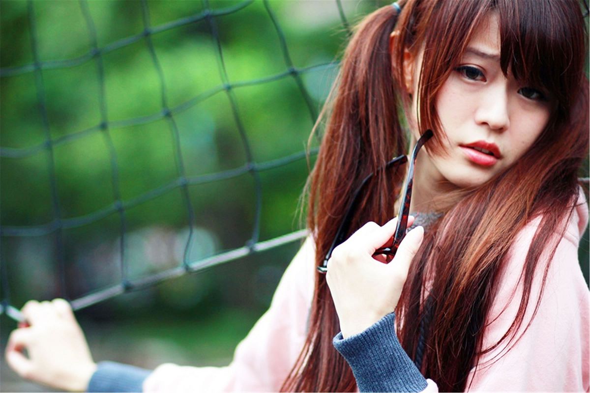 台湾清纯美女-渔瑄-白白-校园卖萌外拍 [36P]