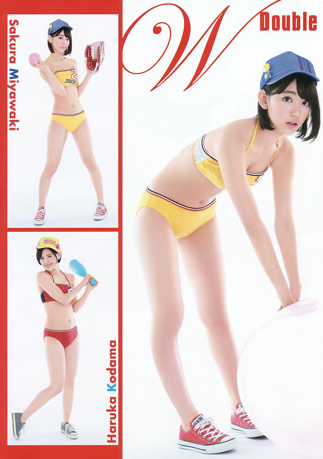 [Young Animal] 2015 No.10 11 宮脇咲良 兒玉遙 朝長美桜 松岡菜摘 穴井千尋 おのののか 羽宮千皓 [31P]