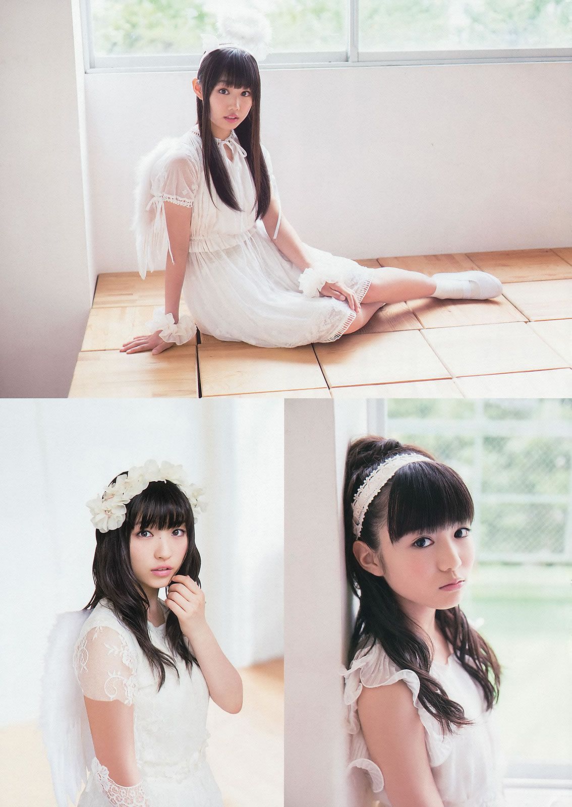 [Weekly Big Comic Spirits] 2013 No.32-35 長野美郷 新井恵理那 菊地最愛 廣田あいか 鈴木友梨耶 北川景子 [24P]