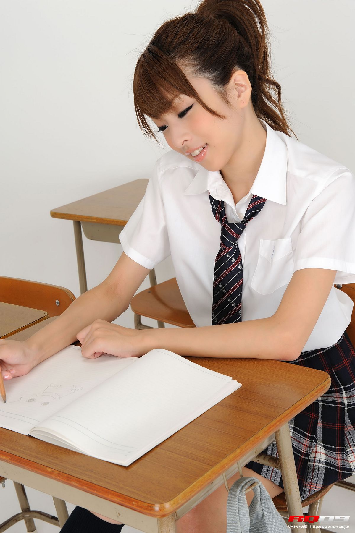 [RQ-STAR] 2009.10.05 NO.00184 Mirei Kurosawa 黒沢美怜 Student Style [100P]