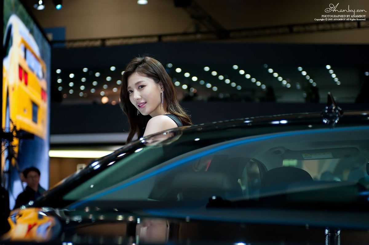 2015韩国国际车展靓丽车模姜星夏 [28P]