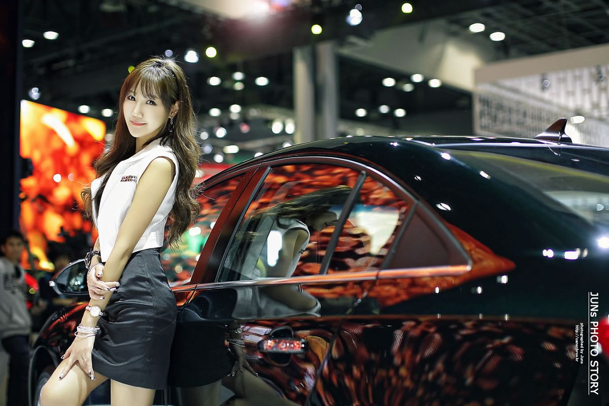 2015韩国车展 靓丽车模赵曹晁 [65P]