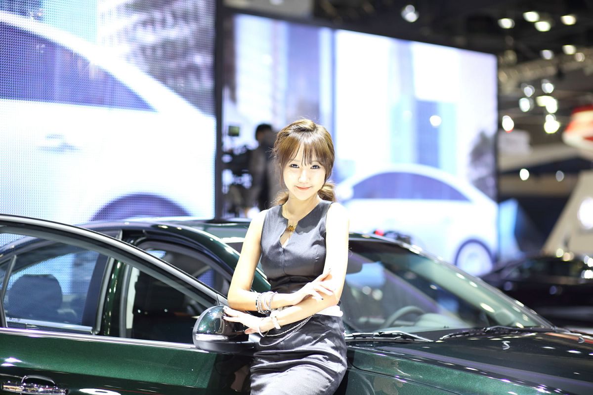 2015韩国车展 靓丽车模赵曹晁 [65P]