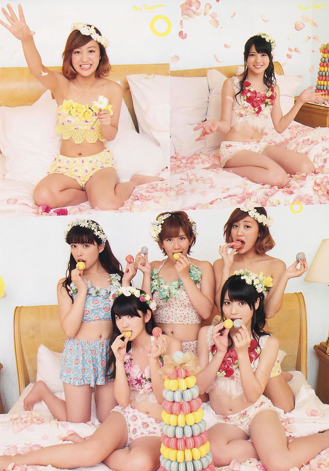 [Weekly Big Comic Spirits] 2013 No.40-43 ℃-ute Miwa 白石麻衣 山岸舞彩 [28P]