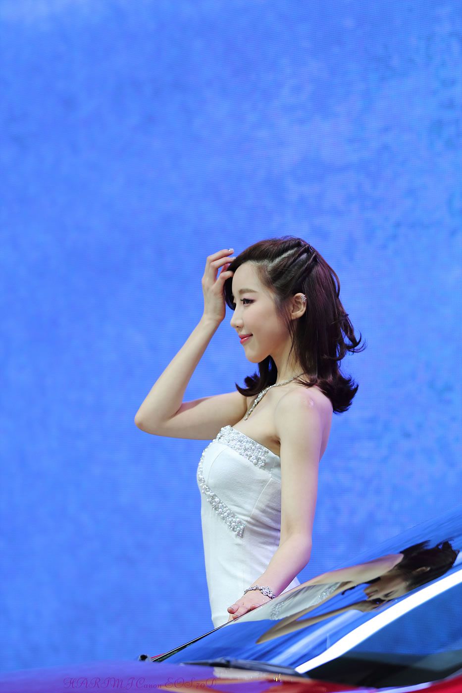 2015韩国国际车展靓丽车模金雅然 [69P]