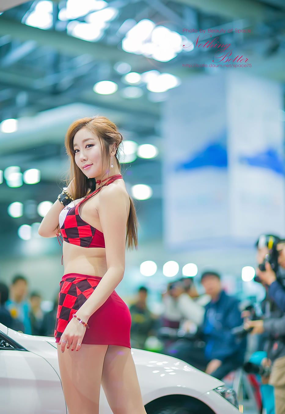 2015韩国国际车展靓丽车模金雅然 [69P]