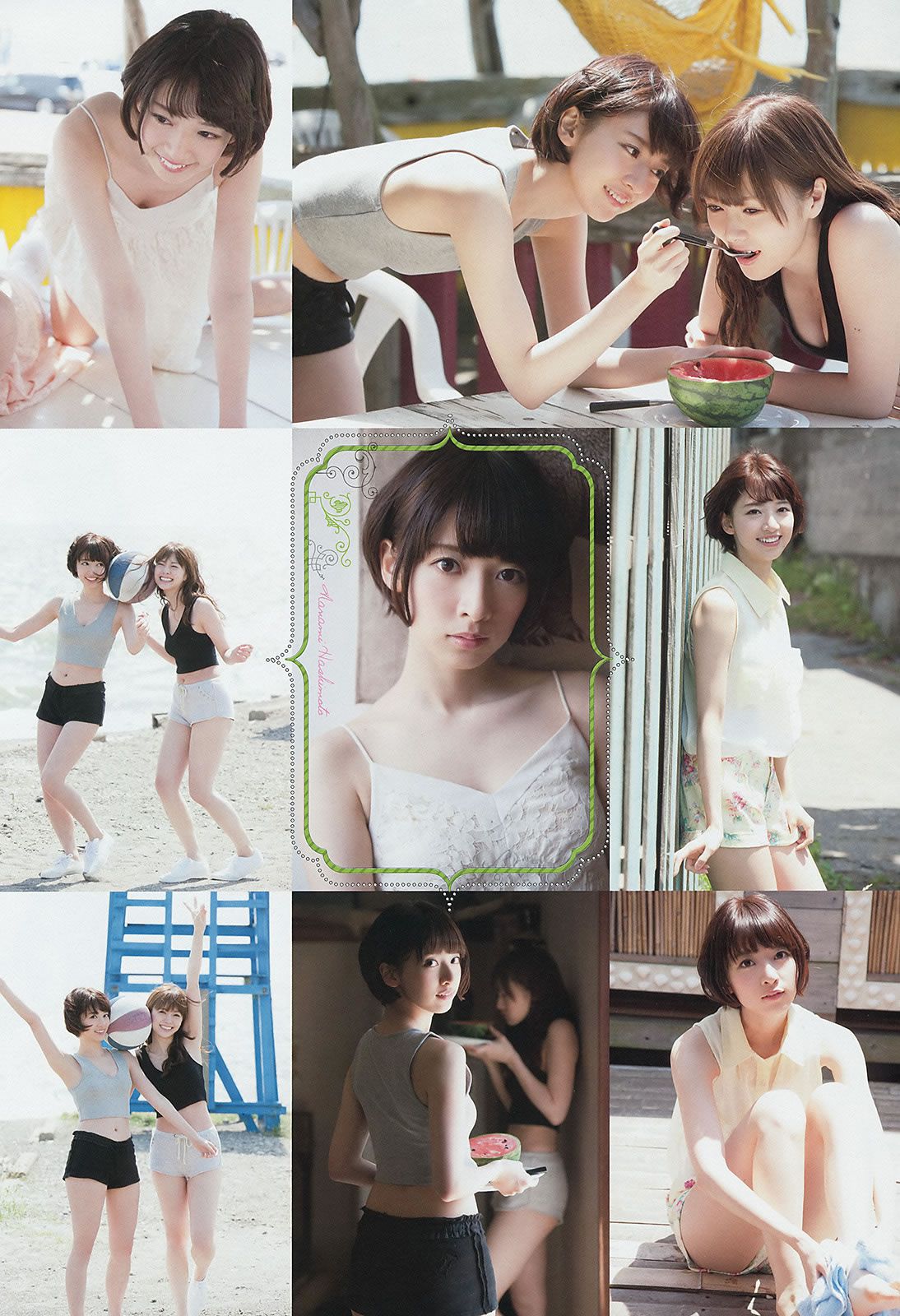 [Weekly Big Comic Spirits] 2014 No.28-31 榮倉奈々 橋本奈々未 白石麻衣 板野友美 鈴木ちなみ [31P]