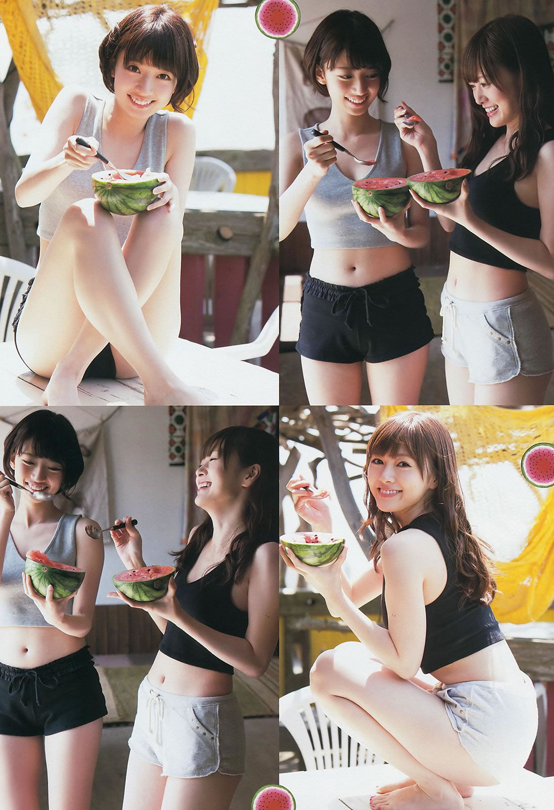 [Weekly Big Comic Spirits] 2014 No.28-31 榮倉奈々 橋本奈々未 白石麻衣 板野友美 鈴木ちなみ [31P]