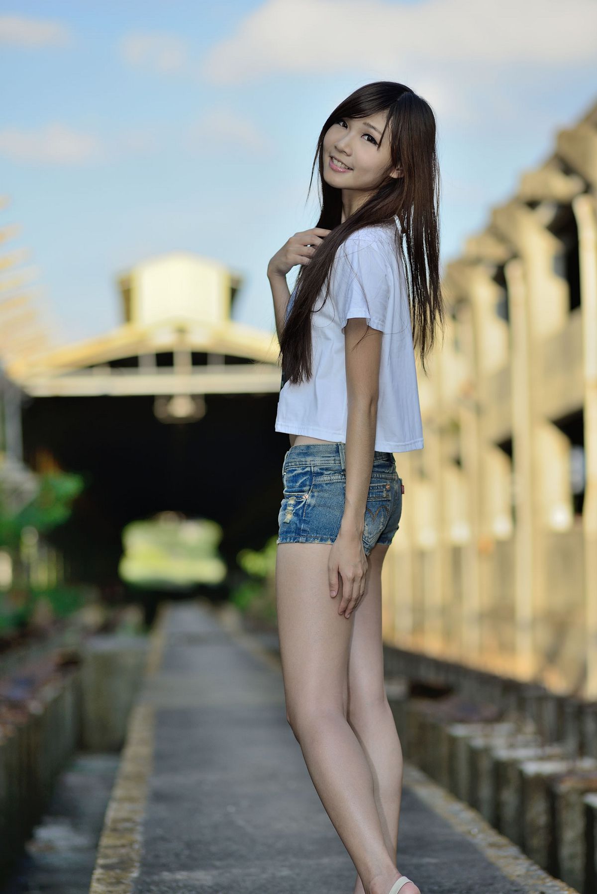 Beautyleg模特-張雅筑Chu-南港废墟 [42P]