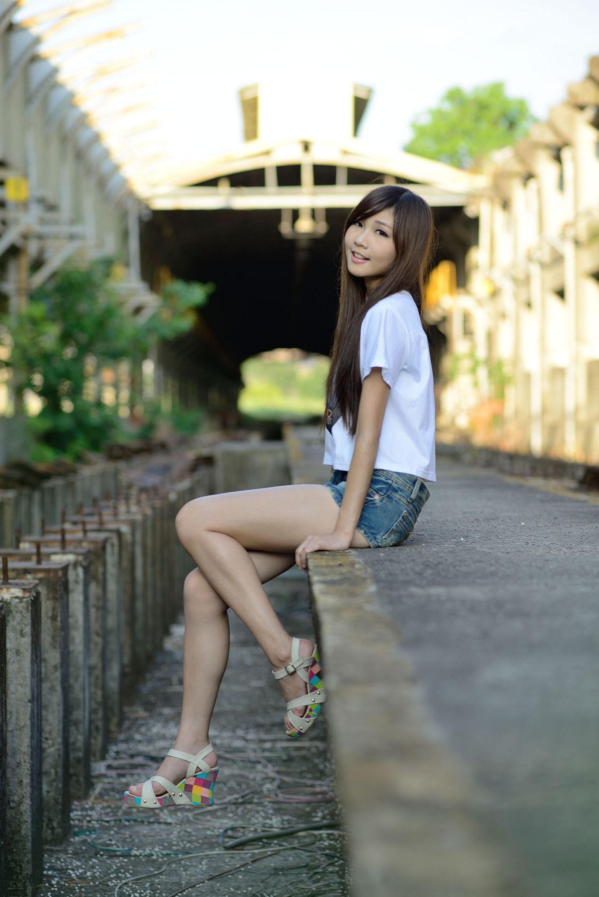 Beautyleg模特-張雅筑Chu-南港废墟 [42P]