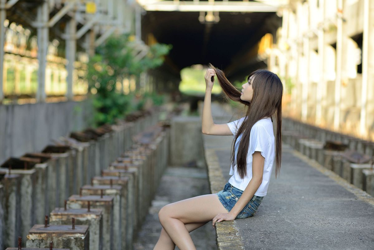 Beautyleg模特-張雅筑Chu-南港废墟 [42P]