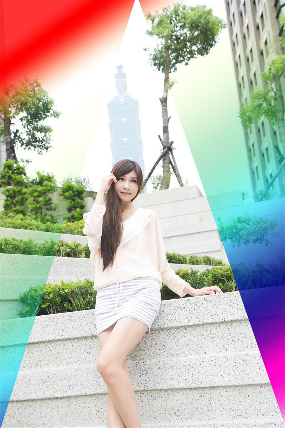 Beautyleg女神-張雅筑Chu 邻家有女初长成 [73P]
