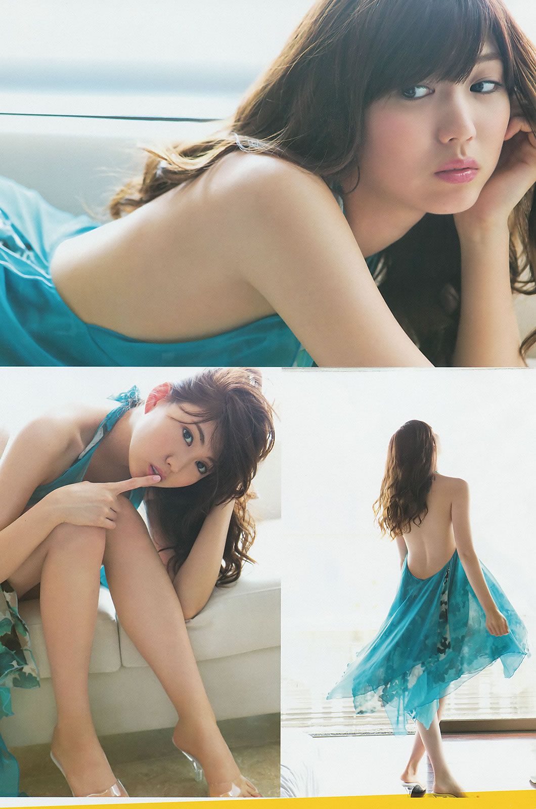 [Weekly Big Comic Spirits] 2014 No.32-35 小松菜奈 ℃-ute 山本彩 岩﨑名美 [28P]