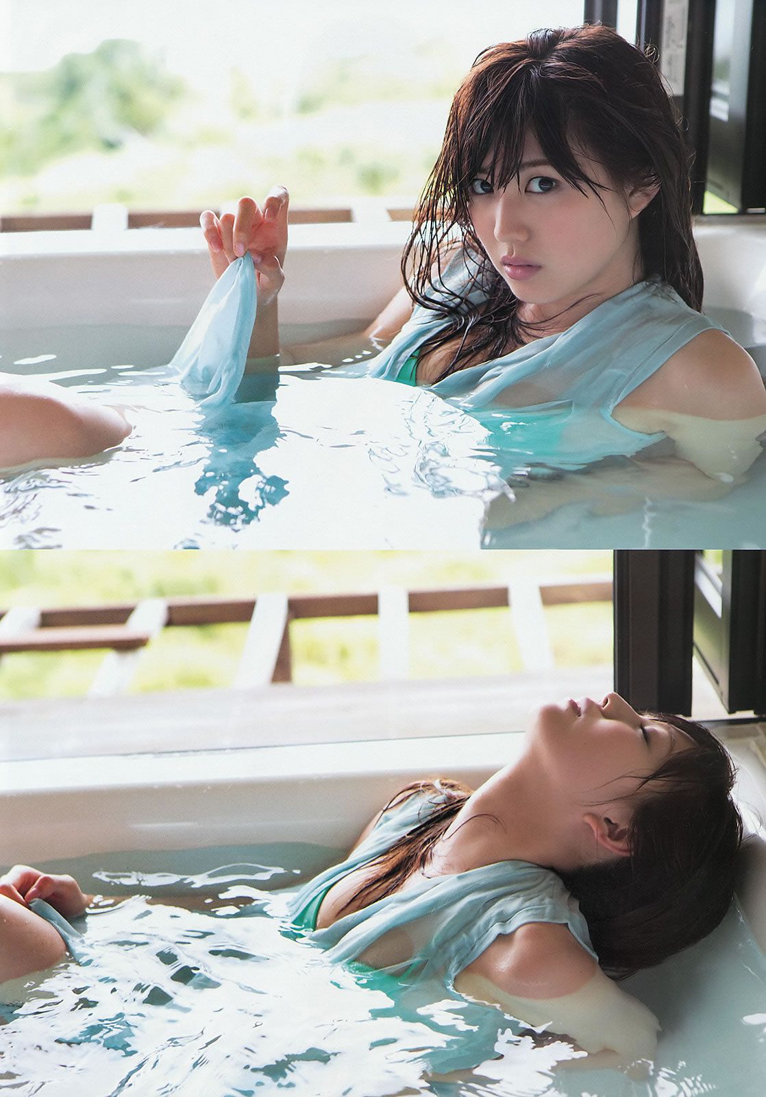 [Weekly Big Comic Spirits] 2014 No.32-35 小松菜奈 ℃-ute 山本彩 岩﨑名美 [28P]