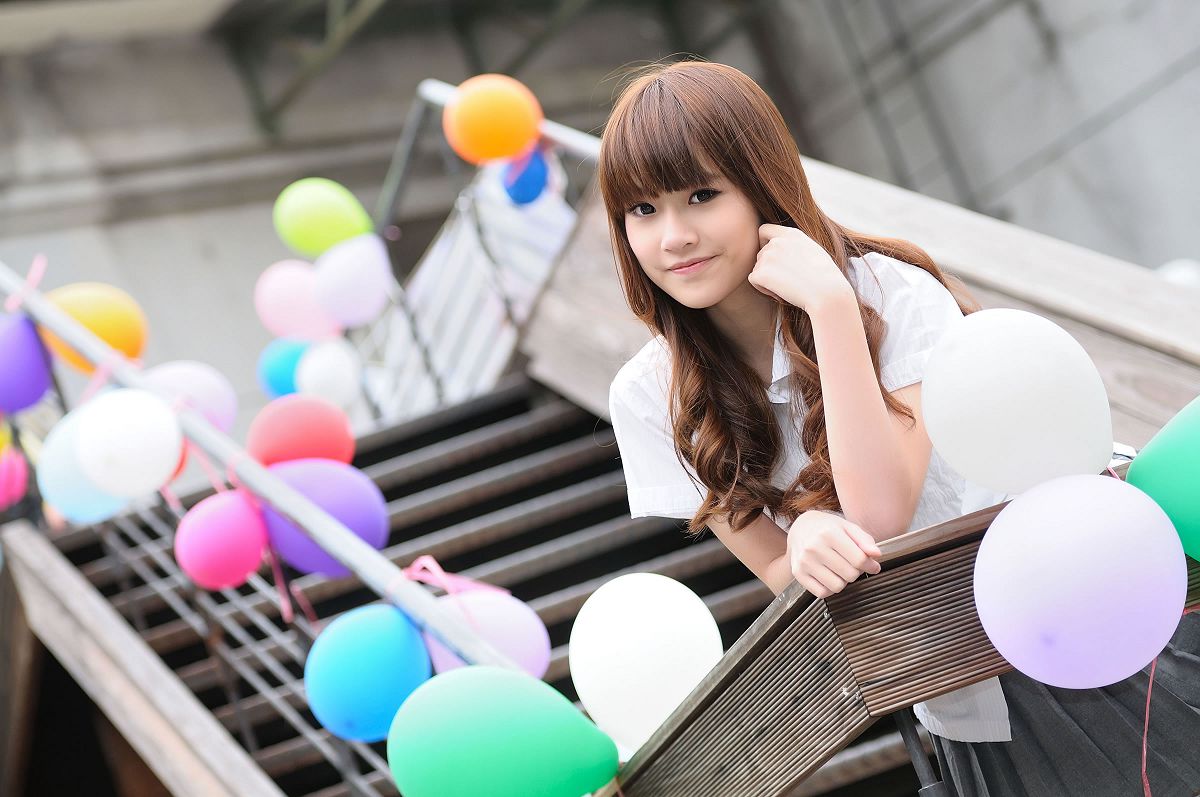 台湾清纯美女-Aries-小清新外拍 [26P]