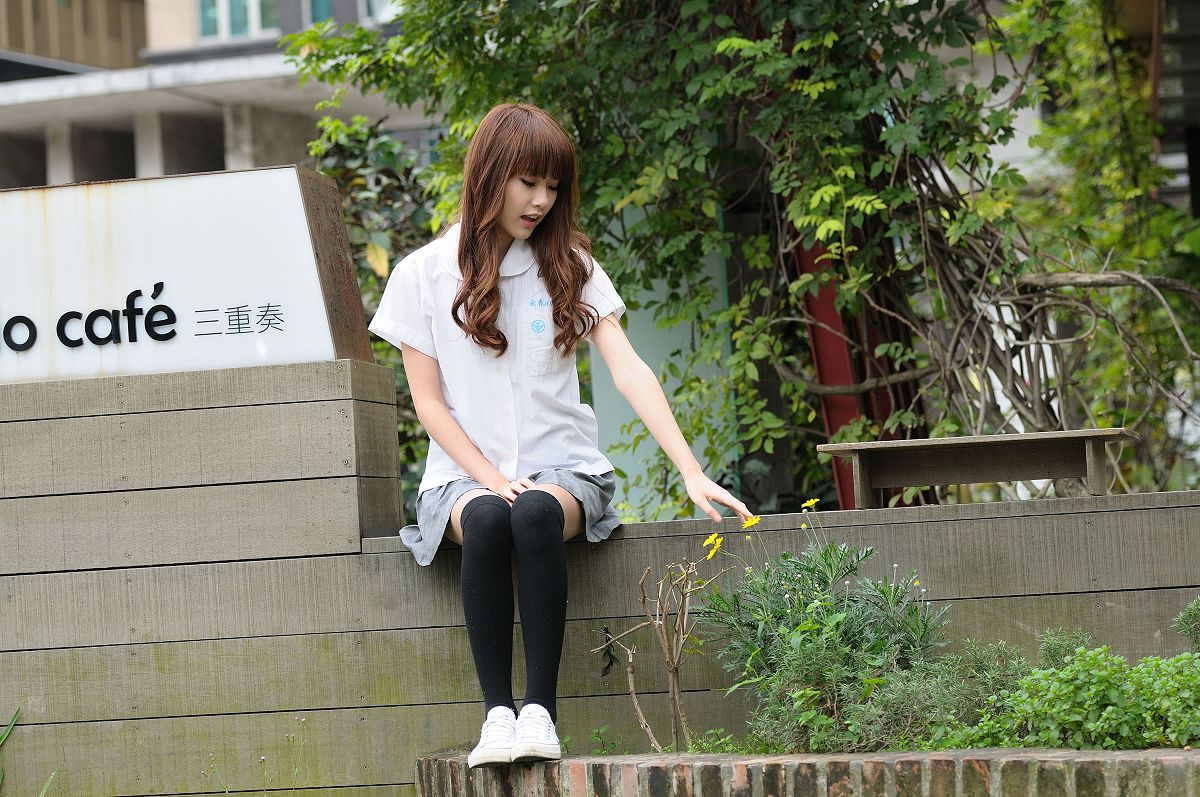 台湾清纯美女-Aries-小清新外拍 [26P]