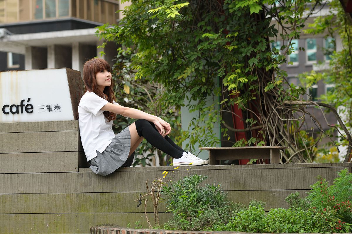 台湾清纯美女-Aries-小清新外拍 [26P]
