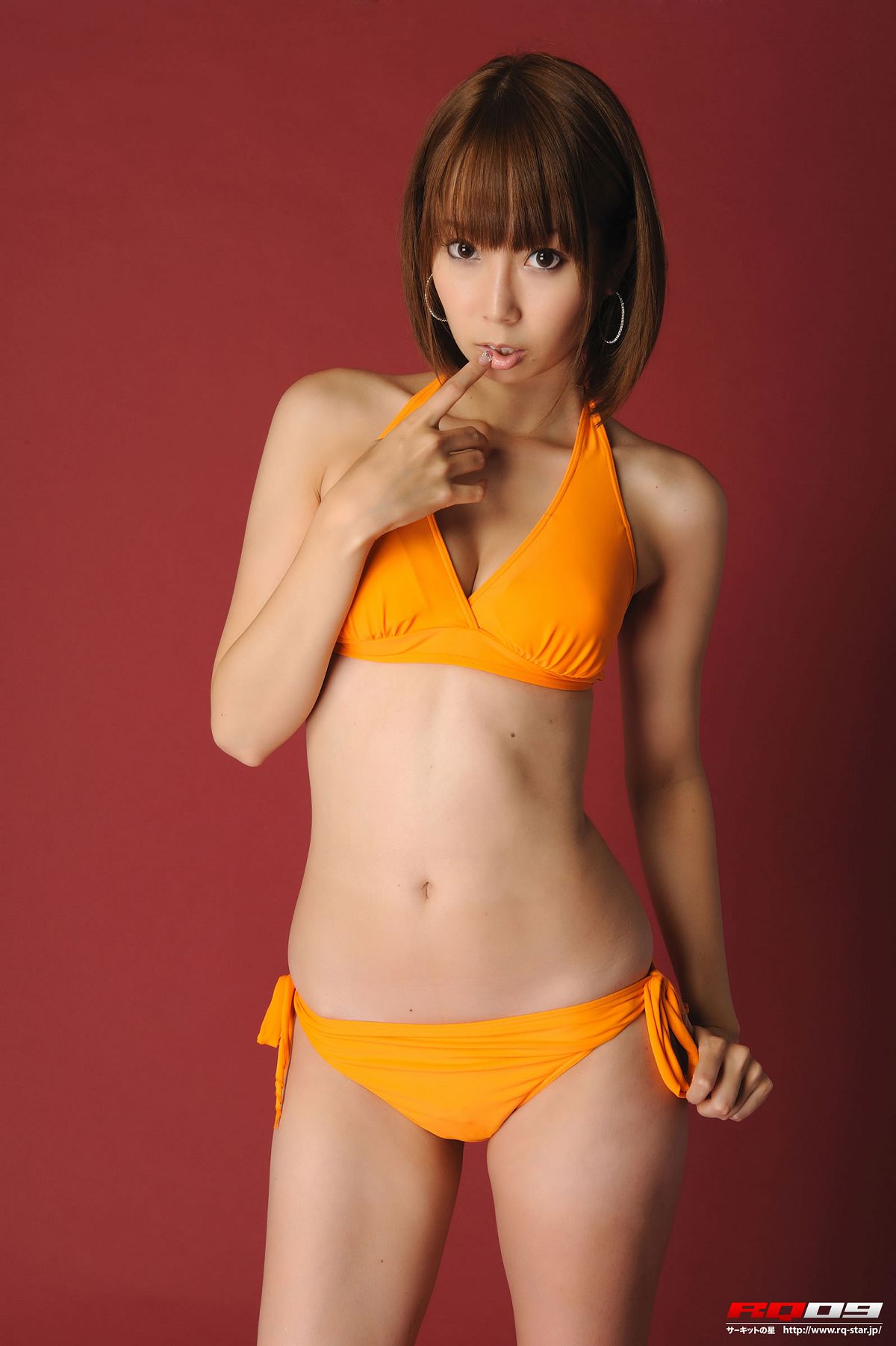 [RQ-STAR] 2009.11.20 NO.00208 Miyu Tokunaga 徳永末遊 Swim Suits – Orange [110P]