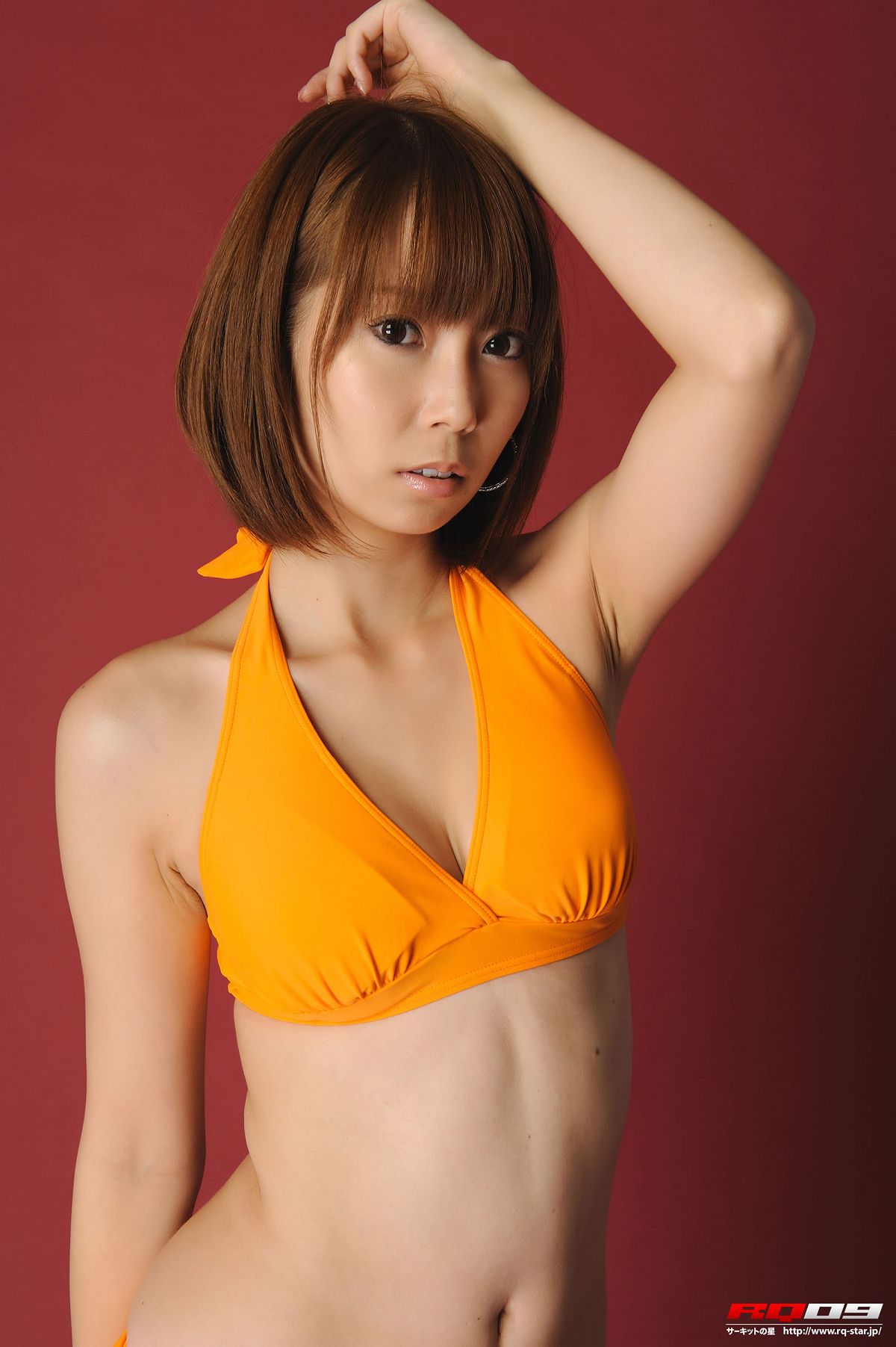 [RQ-STAR] 2009.11.20 NO.00208 Miyu Tokunaga 徳永末遊 Swim Suits – Orange [110P]
