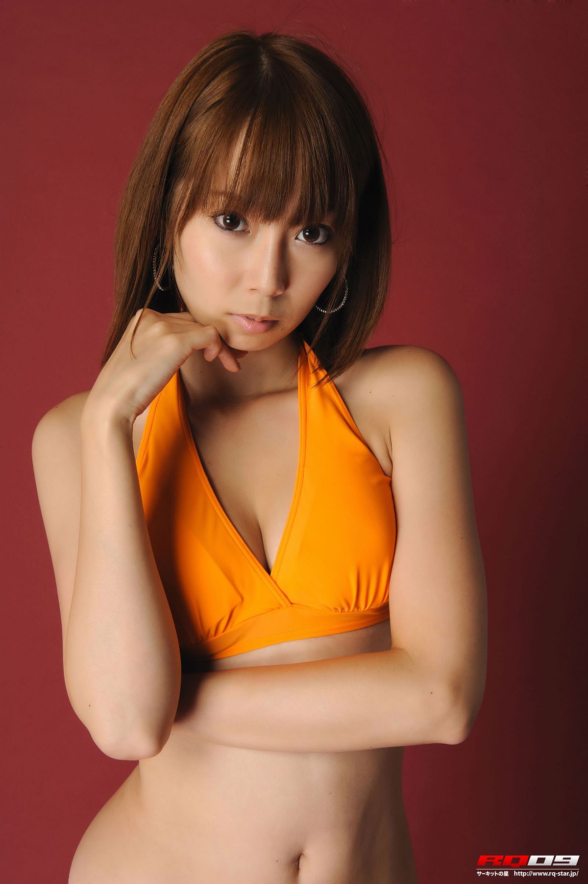 [RQ-STAR] 2009.11.20 NO.00208 Miyu Tokunaga 徳永末遊 Swim Suits – Orange [110P]